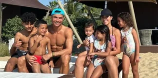 Cristiano Ronaldo shijon pushimet me familjen pas Europianit, por të gjithë vëmendjen e merr Georgina (Fotot)