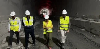 Balluku inspekton tunelin e Murrizit, zbulon se kur do të përfundojnë punimet