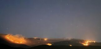 Zjarri në Korçë/ Të gjitha forcat në terren për të izoluar flakët, ja si paraqitet situata