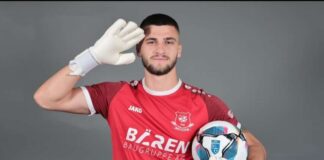 “Shkëlqen portieri cerrikas Vokli Laroshi, 270 minuta pa pësuar gol në tre ndeshjet rrjesht me Llapin”.