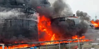 Sulm masiv me dronë në Rusi, Moska akuzon Kievin/ Në shënjestër rafineritë dhe infrastrukturat e energjisë