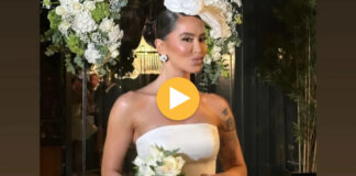 FOTOT/ Me një fustan të shkurtër nusërie, Dafina Zeqiri i jep fund beqarisë! Momente nga dasma