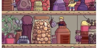 Të gjithë mund të shikojnë macen që ngërdheshet por më symprehtët mund të gjejnë çekiçin (fotot)