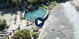 Në Banjat e Bënjës po ndërtohet/ Projekti për mbrojtjen lumore shqetëson turistët dhe ambjentalistët