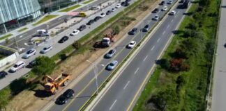 Zgjerimi i autostradës Tiranë – Durrës, Rama ndan pamjet: Ka nisur me spostimin e fondit të saj të gjelbër nga Bashkia e Tiranës