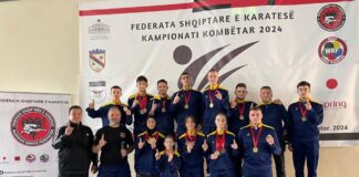 Kampionati Kombëtar i Karatesë, shkëlqen ekipi i Elbasanit me 24 medalje