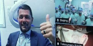 Kirurgu në Francë, operon pacientin në Kinë