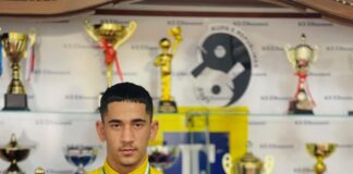 Tjetër sukses i peshëngritjes elbasanase, bronx në Bullgari