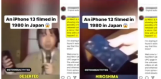 ‘Udhëtim në kohë’ apo trillim? Video tregon gazetarin e vitit 1980 që gjen një iPhone dhe beson se është ‘pasqyrë’ (fotot)