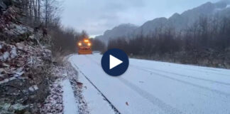 VIDEO/ Vermoshi dhe Thethi “vishen” me të bardha, dëbora mbulon zonat malore