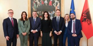 Spiropali pret delegacionin e Komisionit për Politikat e BE të Dhomës së Deputetëve të Italisë: Shqipëria në 2030 në BE!