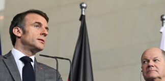 Macron, Scholz e Tusk, të shqetësuar për situatën në Gjeorgji