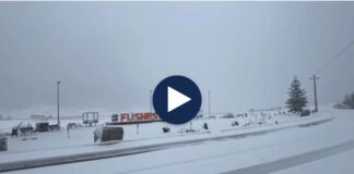 “Zbardhet” Librazhdi, dëbora e dendur mbulon të gjithë zonën malore