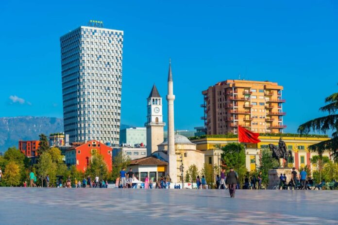 Skanderberg-Square-In-Tirana-Capital-City-Of-Albania-Western-Balkans-South-Eastern-Euroep-1068x712