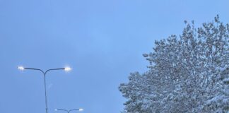 Dëborë në Prishtinë, dimri zbukuron kryeqytetin e Kosovës