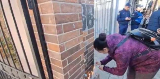 Një muaj nga vrasja e Martin Canit, qytetarët vendosin qirinj në shkollën ku studionte 14-vjeçari