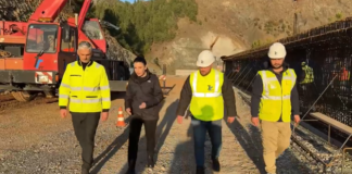 Balluku: Korridori 8 pjesë e korridoreve europiane, avancojnë punimet në aksin Elbasan-Qafë Thanë