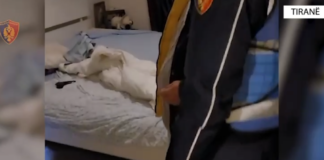 Mbante armë zjarri dhe municion luftarak të fshehura në krevat/ Arrestohet nga policia, i dënuar në Gjermani për vrasje