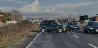Aksident i trefishtë në superstradën Lezhë-Milot, përfshihet edhe autobusi me nxënës