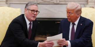 “Përplasjet” Trump-Starmer në takim! Kreu i shtëpisë së bardhë i mbyll dyert Ukrainës në NATO, reagon britaniku