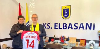 Kovaçi takim me ish-Presidentin e Federatës Turke të Handbollit Ugur Kilic