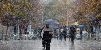 Reshje shiu në të gjithë vendin, parashikimi i motit për sot