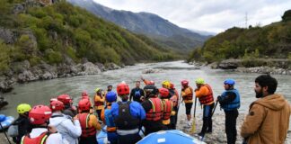 Kampionati i Rafting në brigjet piktoreske të lumit Vjosa, garë dhe promovim i turizmit në Përmet