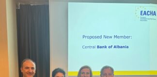 Banka e Shqipërisë bëhet zyrtarisht anëtare e EACHA-s