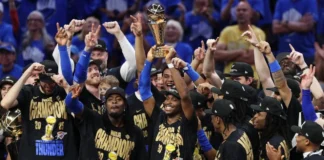 Spektakël deri në frymën e fundit, Oklahoma City Thunder fiton finalen e shtatë përballë Indiana Pacers dhe shpallet kampione e NBA
