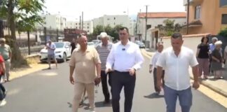 Nga kanalizimet te asfalti, transformohet rruga pranë Doganës në Elbasan