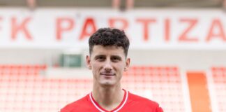 Partizani largon mesfushorin Herolind Shala