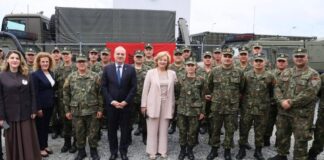 Hasani me kontingjentin e FA në Kampin “Adazi”: Shembull i angazhimit të Shqipërisë ndaj NATO-s