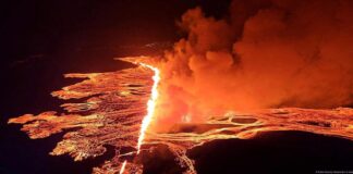 ISLANDË – Vullkani shpërthen për të 12-tën herë në katër vjet