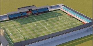 FSHF: Vijojnë punimet për tribunën e re qendrore në stadiumin e Vorës