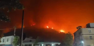 Natë makthi në Delvinë! Shuhet zjarri pranë qytetit, marrin ndihmë mjekësore 4 persona