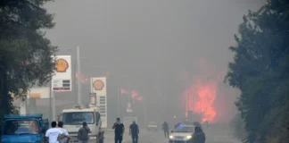 Paralizohet Patra! Autoritetet greke ndërpresin qarkullimin për shkak të zjarrit të fuqishëm, urdhërohet evakuimi për 7500 banorë