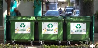 Elbasani drejt një qyteti më të gjelbër: Vendosen koshat për ndarjen në burim( VIDEO)