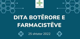 Dita Ndërkombëtare e Farmacistëve – 25 Shtator