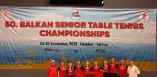 Përfaqësues nga Elbasani në Kampionatin Ballkanik të Ping Pongut në Stamboll
