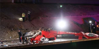 Video/ Tronditëse në SHBA, rrëzohet helikopteri mjekësor në Kaliforni, raportohet për të plagosur