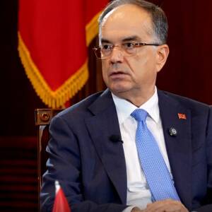 Ursula Von der Leyen vizitë në Shqipëri, Begaj takim me presidenten e KE