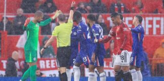 Pesë kartonë të kuq në pesë ndeshje radhazi, te Chelsea u “soset” durimi/ Lojtarët fillojnë të gjobisin njëri-tjetrin