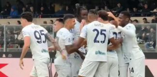 Fitore në frymën e fundit, Interi merr tre pikët në transferte dhe i afrohet kreut