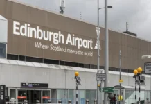 Aeroporti i Edinburgut në Skoci pezullon fluturimet, shkak defektet në teknologjinë e informacionit