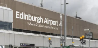 Aeroporti i Edinburgut në Skoci pezullon fluturimet, shkak defektet në teknologjinë e informacionit