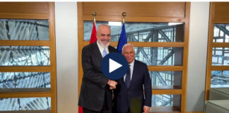 Samiti i BE-Ballkani Perëndimor, kryeministri Rama takim me Presidentin e Këshillit të Europës, Antonio Costa