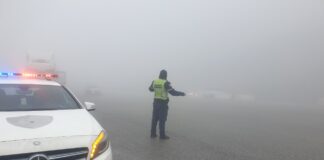 Mjegulla ‘mbulon’ segmentin Tuneli i Kalimashit–Morinë, policia apel drejtuesve të mjeteve për kujdes të shtuar