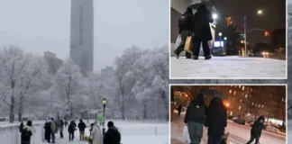 New York goditet nga stuhia dimërore ‘Devin’, anulohen mbi 1500 fluturime