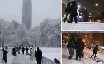 New York goditet nga stuhia dimërore ‘Devin’, anulohen mbi 1500 fluturime