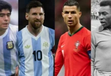 Më të mirët e historisë së futbollit sipas ‘FourFourTwo’: Lionel Messi i sheh të gjithë nga lart